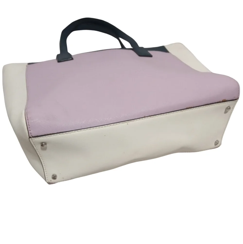 kate spade Cameron Street Havana Tri-Color Tote Bag - Cream, Lavender, and Blue